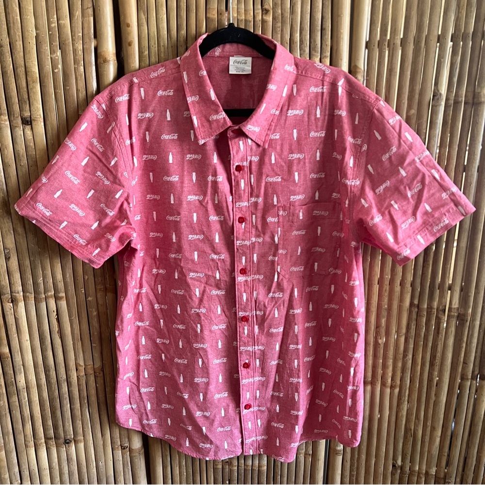 Coca Cola Button Down Shirt